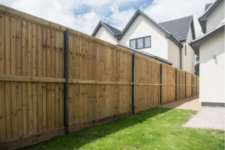 Fence Post - Durapost Classic - Anthracite Grey - 48 mm x 2700 mm