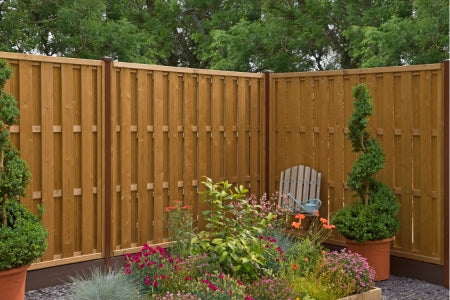 Fence Post - Durapost Classic - Sepia Brown - 48 mm x 2700 mm