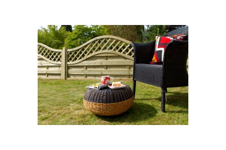 Fence Panel - Forest Garden Bristol - 6 x 3ft - Pack of 5