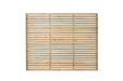 Fence Panel - Single Slatted - 6 x 5ft