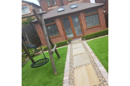 Luxigraze Premium Artificial Grass - Pre-packed Midi Roll - 30mm - 6 x 2m