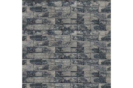 Grand Retaining Wall Block Slate 400 x 200 x 230mm Pack of 48