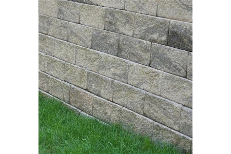 Grand Retaining Wall Block Slate - 400 x 200 x 230mm - Pack of 48