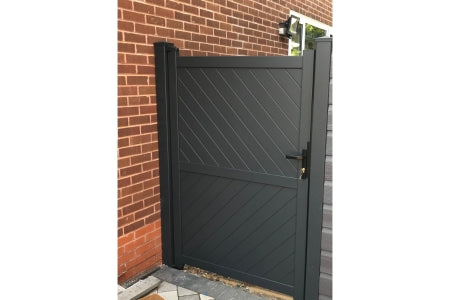 Readymate Gates - Cambridge Pedestrian Gate - Grey