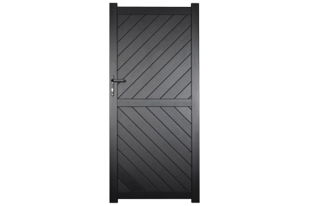 Readymate Gates - Cambridge Pedestrian Gate - Black