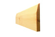 Bsw Redwood Chamfered / Pencil Round Skirting 5TH 19 x 75mm Finished Size 14 x 69mm