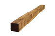 Bsw Sawn Brown Treated Unseasoned UC3 - 100 x 100mm x 3.0m
