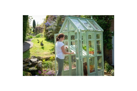 Walk Around Greenhouse Plus Auto Vent - 2280 x 960 x 1260mm - Unpainted