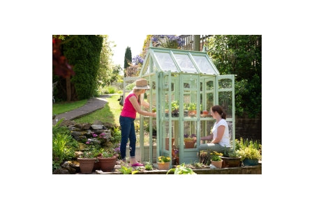 Walk Around Greenhouse Plus Auto Vent - 2280 x 960 x 1260mm - Unpainted
