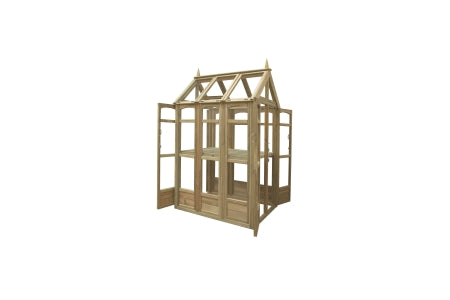 Walk Around Greenhouse Plus Auto Vent - 2280 x 960 x 1260mm - Unpainted