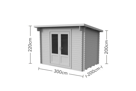 Harwood Log Cabin Underlay and Felt 34 - 3 x 2m