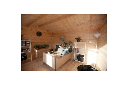 Chiltern Cabin Single Glaze and Underlay - 4 x 3m