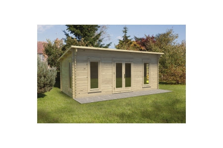 Arley Log Cabin and Underlay - 6 x 3m