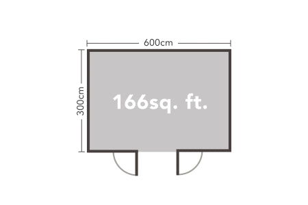 Arley Log Cabin Underlay and Felt - 6 x 3m