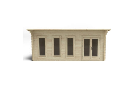 Wolverley Log Cabin No Underlay - 6 x 4m