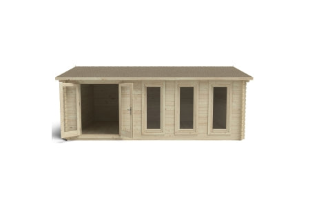 Blakedown Log Cabin No Underlay - 6 x 4m
