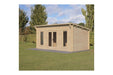Elmley Pent Log Cabin No Underlay - 5 x 3m