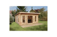 Mendip Pent Log Cabin and Underlay - 5 x 4m