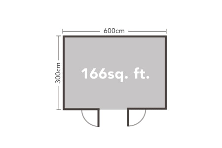 Arley Log Cabin Underlay and Felt 34 - 6 x 3m