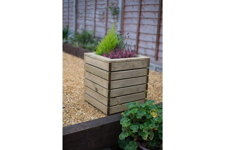 Linear Square Planter - 440 x 400 x 400mm