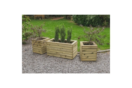 Linear Square Planter - 440 x 400 x 400mm