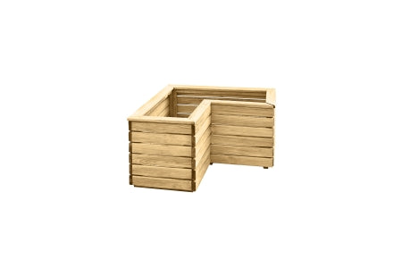 Linear Corner Planter - 440 x 800 x 800mm