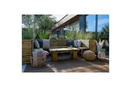 Linear Corner Planter - 850 x 1600 x 1600mm