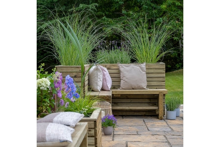 Linear Corner Planter - 850 x 1600 x 1600mm