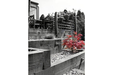 Incised Brown Treated Sleeper - 100 x 200mm x 2.4m