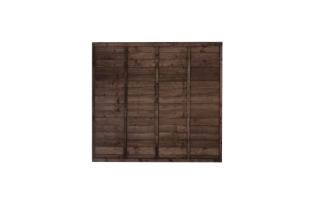 Fence Panel - Pressure Treated Brown Superlap - 1.83m x 1.68m