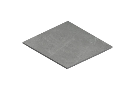 Porcelain Paving Station - Black - 600 x 600 x 20mm