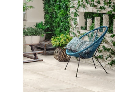 Global Stone Porcelain Paving Station - White - 600 x 600 x 20mm