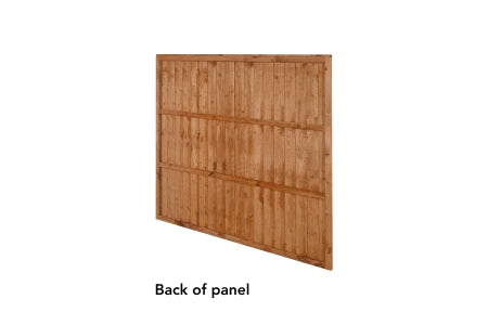 Closeboard Fence Panel - 6ft x 5'6ft - 1.83m x 1.68m