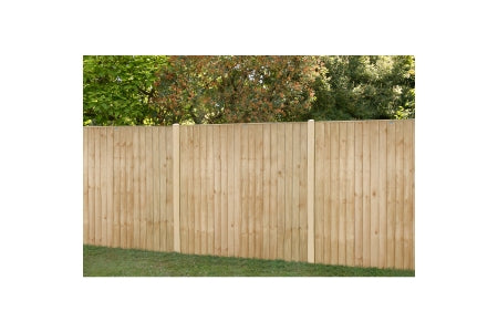 Pressure Treated Closeboard Panel - 6ft x 5'6ft