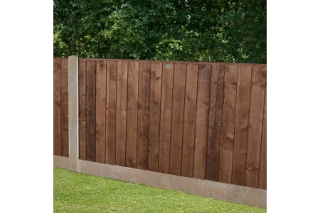 Fence Panel - Pressure Treated Brown - Closeboard - 1.83m x 1.23m