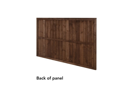 Fence Panel - Pressure Treated Brown - Closeboard - 1.83m x 1.23m