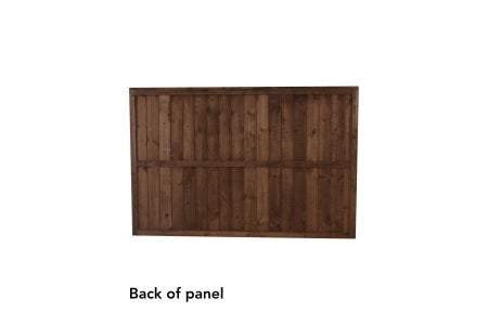 Fence Panel - Pressure Treated Brown - Closeboard - 1.83m x 1.23m