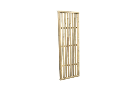 Vertical Slatted Screen  - 180 x 60 cm