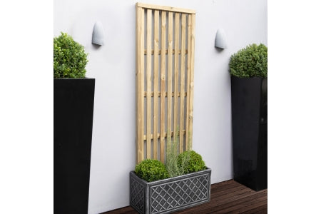Vertical Slatted Screen  - 180 x 60 cm