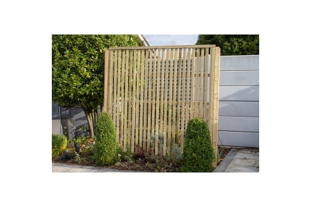 Vertical Slatted Screen  - 180 x 180cm