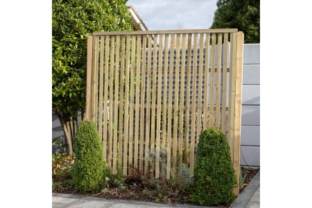 Vertical Slatted Screen  - 180 x 180cm