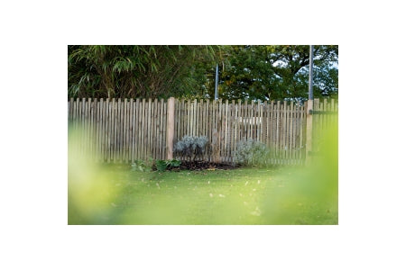 Fence Panel - Pressure Treated Contemporary Picket Fence - 6ft x 3ft