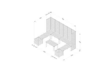 Modular Seating Option 4