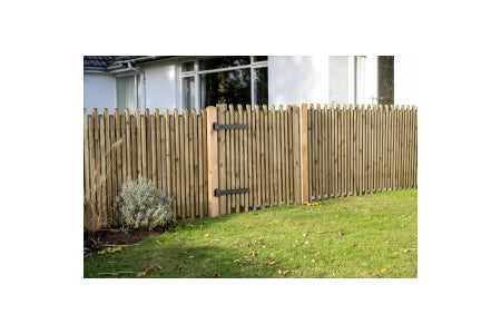 Contemporary Picket Gate - 3ft 0.90m - High Hd