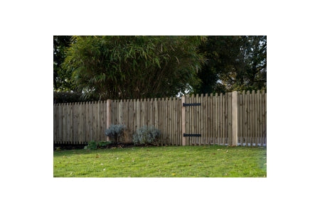 Contemporary Picket Gate - 3ft 0.90m - High Hd