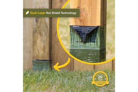 Postsaver Rot Protected UC4 Fence Post - 75 x 75mm x 2.4m