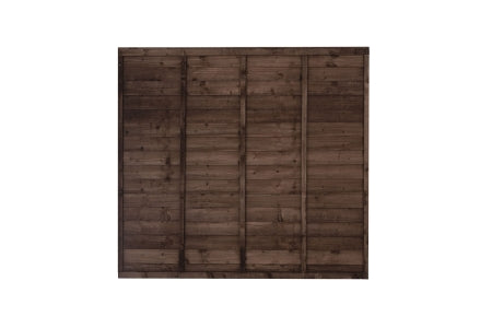 Fence Panel - Brown Pressure Treated Superlap - 1.83m x 1.68m