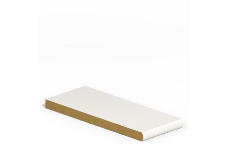 SAM53 Primed MDF Wide Window Board 25 x 350 x 3660mm - Pack of 4
