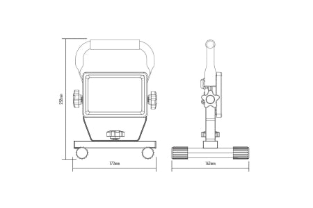 LED Portable Worklight 20W