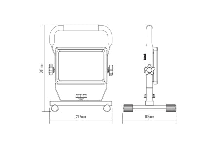 LED Portable Worklight 30W